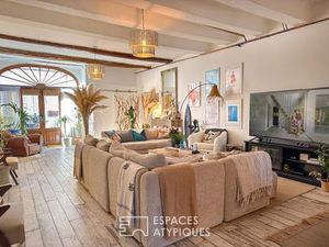 Maison de village avec jardin et terrasse