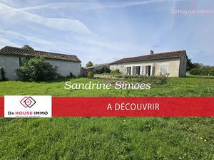 Ancien Presbytère de 130m2- 5 pièces sur un terrain de 1956m2 avec Dépendances.