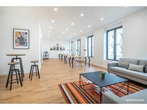 GRAND BUREAU LUMINEUX et PROPRE 80M2 PROCHE CITE INTERNATIONALE