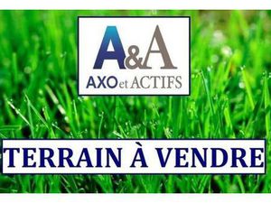 Terrain constructible à vendre