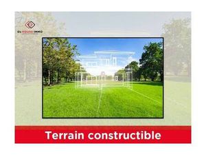 Terrain constructible à vendre