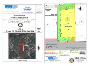 Vente terrain 605 m² à Beuzeville (27210)  62 100 €