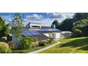 Vue magnifique sur la vallée - terrain de fond