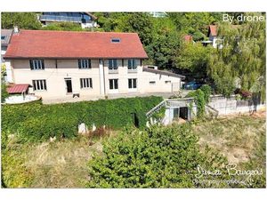 PERON (secteur Feigères) – Spacieuse maison avec vue Mont-Blanc et terrain constructible