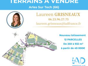 Annonce vente terrain terrain de 359m2 à Arles-sur-tech (66150) - ParuVendu.fr ref 9927833