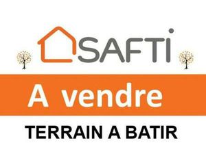Terrain à bâtir  borné  non viabilisé.