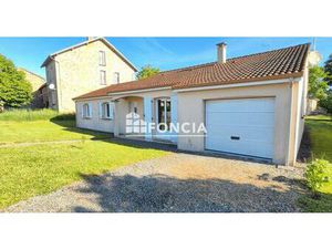 Maison récente de 110 m² avec jardin au cœur de Nantiat