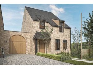 Casco nieuwbouwwoning met kelder op een perceel van 10a 09ca