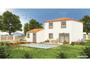 Terrain + maison - Cabannes