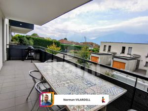 T3 avec terrasse et vue Vercors