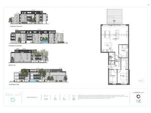 Gelijkvloers 2 slaapkamer appartement met Oost gericht terras