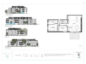 Gelijkvloers 2 slaapkamer appartement