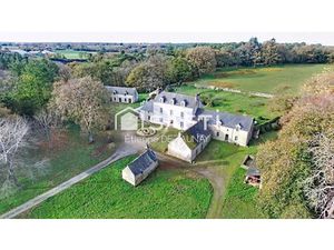 Vente manoir 13 pièces 420 m² à Saint-Jean-la-Poterie (56350)  734 000 €
