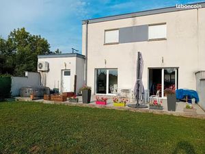 MAISON CONTEMPORAINE 2018 T6 BBC EN BRIQUE DE PLAIN-PIED AVEC GARAGE ACCOLE (2 dalles)