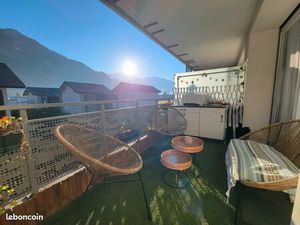 Appartement T3 traversant avec vue Mont-Blanc  dernier étage  balcons plein soleil – Salla