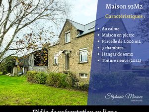 Vente maison 4 pièces 92.78 m² à Saint-Vran (22230)  134 500 €