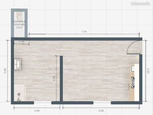 Studio dans un environnement calme