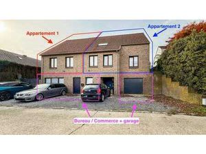 Copropriété à faibles charges - 3 lots  jardins et garage