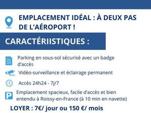 Place de Parking à Louer