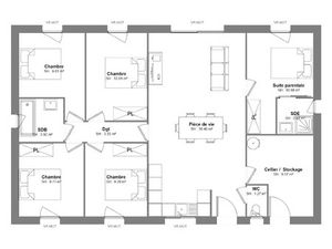Vente maison neuve 5 pièces 107 m² à Mazières-de-Touraine (37130)  239 000 €