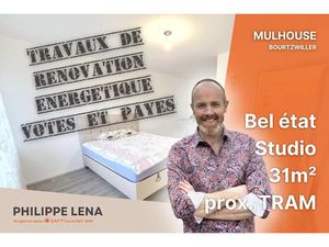 Vente appartement 1 pièce 30 m² à Mulhouse (68100)  59 900 €