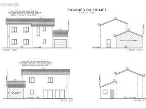 Terrain viabilisé avec permis