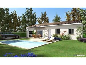 ETABLES : Beau projet de construction maison plain-pied 110 m2 (4 chambres) + Garage
