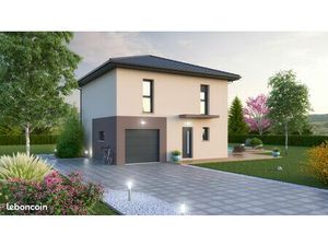 Maison 5 pièces 110m1 plus garage 17m2  terrain 770m2