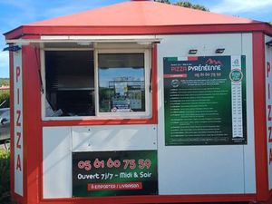 Kiosque restauration prêt a travailler