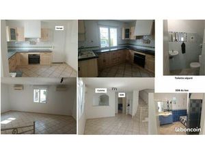 Maison de village à BADENS  130 m² Type 5 + studio attenant loué