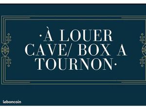 A louer cave box de stockage Tournon-sur-Rhône
