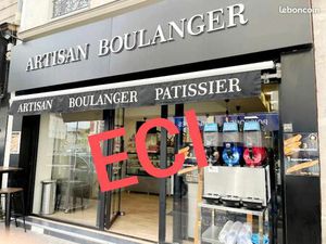 Fonds de commerce boulangerie 50 m²