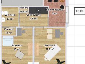 ?Cabinet à louer – Neuilly-Plaisance (RER A à 3 min)