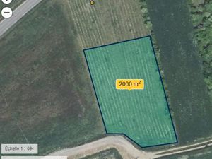 Terrain constructible 2000m2