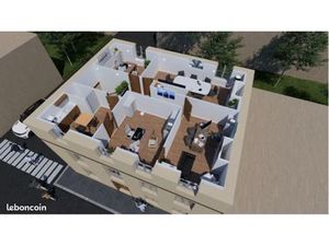 Location bureaux 87m2 centre ville Orléans