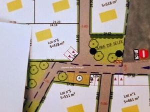 Terrain viabilisé au calme