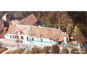 Maison de village jardin au bord de l'eau 100m²