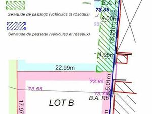 Terrain 400 m² Hostens