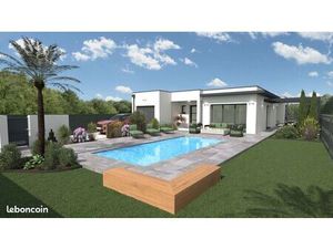 Maison moderne à Lignan sur Orb hors lotissement