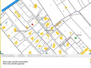 Terrain constructible à vendre