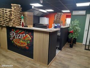Fond de commerce  pizzeria  fast-food