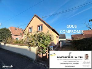SOUS COMPROMIS / Illkirch maison à rénover 130m² sur 4.29 ares