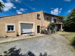 Maison 3 chambres + T3 - terrain 1 500 m2