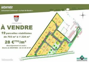 Terrain Viabilisé à Mortrée