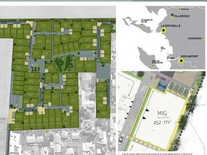 Terrain 452 m² Villedoux (17230)
