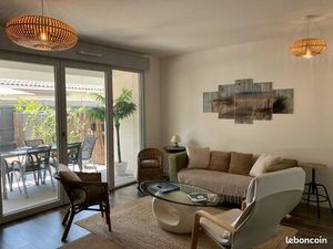 Appartement meublé avec jardin