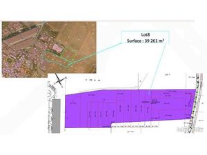 Terrain 39 261 m² Le Mesnil Amelot