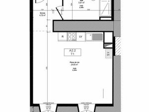 Sudio neuf au centre-ville de Quimper