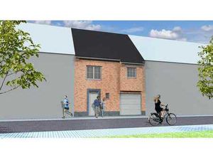 Nieuw te bouwen gesloten bebouwing te Strombeek-Bever