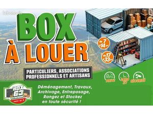 Box garde meuble